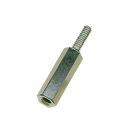 Vogt m30010.01.65 Spacer M3 Brass Nickel-Plated 250pcs Length 10mm