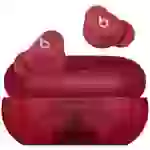 Beats Solo Buds In Ear Headset Bluetooth® Stereo Transparent Red Headset, Ladecase, Lautstärkeregelung Beats Solo Buds In Ear Headset Bluetooth® Stereo Transparent Red Headset, Ladecase, Lautstärkeregelung