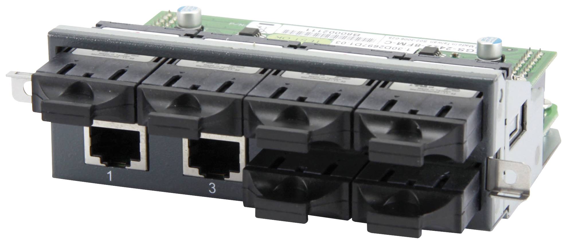 KTI KGS-2422-8FM-C Industrial Ethernet Switch 8 Port 10 / 100 / 1000 MBit/s