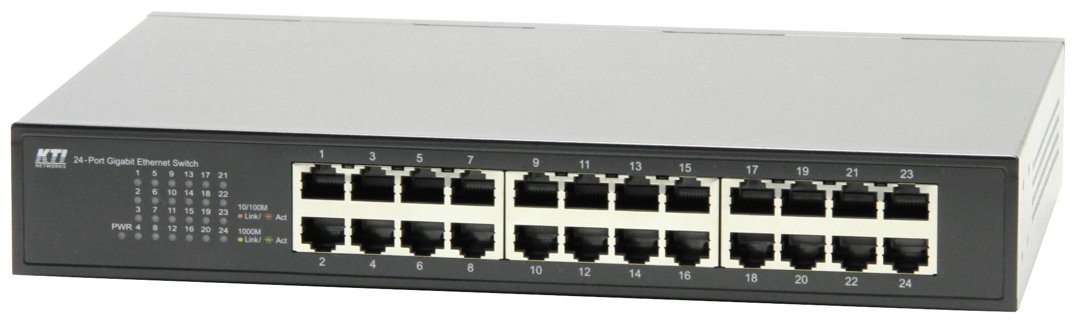 KTI KGS-124 /C Industrial Ethernet Switch 24 Port 10 / 100 / 1000MBit/s