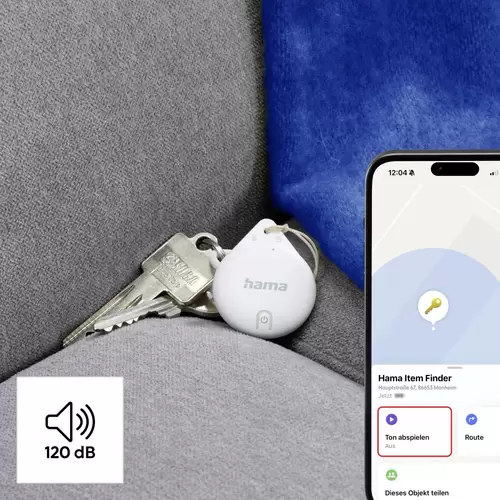 Hama Item Finder für Apple "Wo ist"-App Schlüsselfinder Weiß Hama Item Finder für Apple "Wo ist"-App Schlüsselfinder Weiß