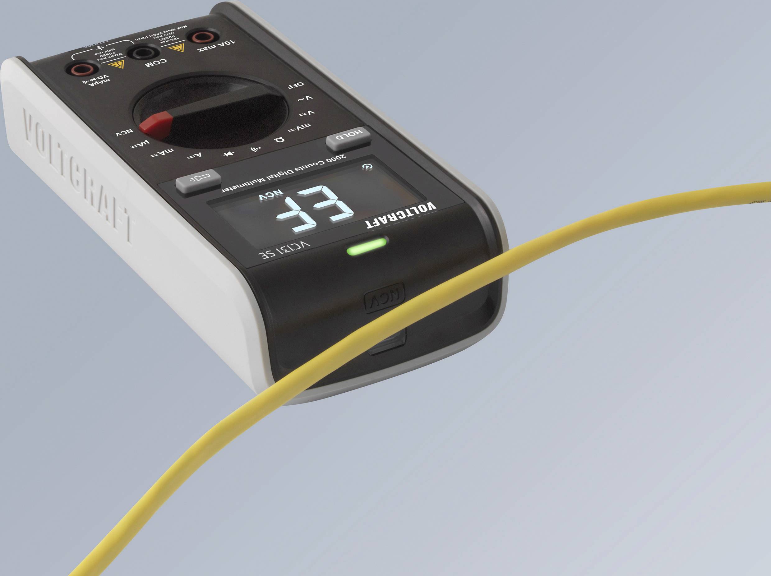 VOLTCRAFT VC131 SE Hand-Multimeter digital CAT III 600V Anzeige (Counts): 2000