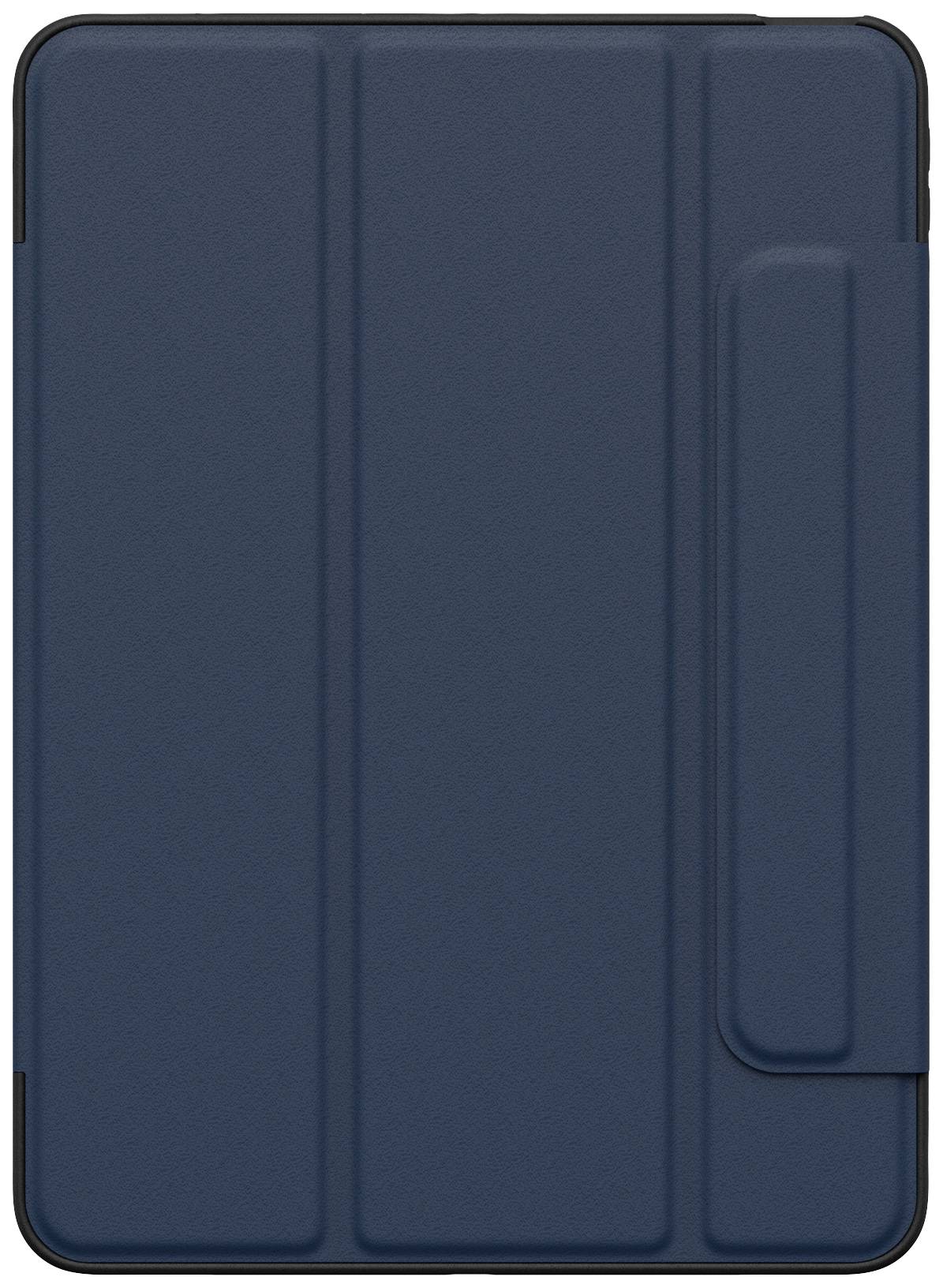Schutzhülle für Tablet, dunkelblau, mit stabilem Klappdesign. Schützt das Gerät und bietet verschiedenen Standpositionen.