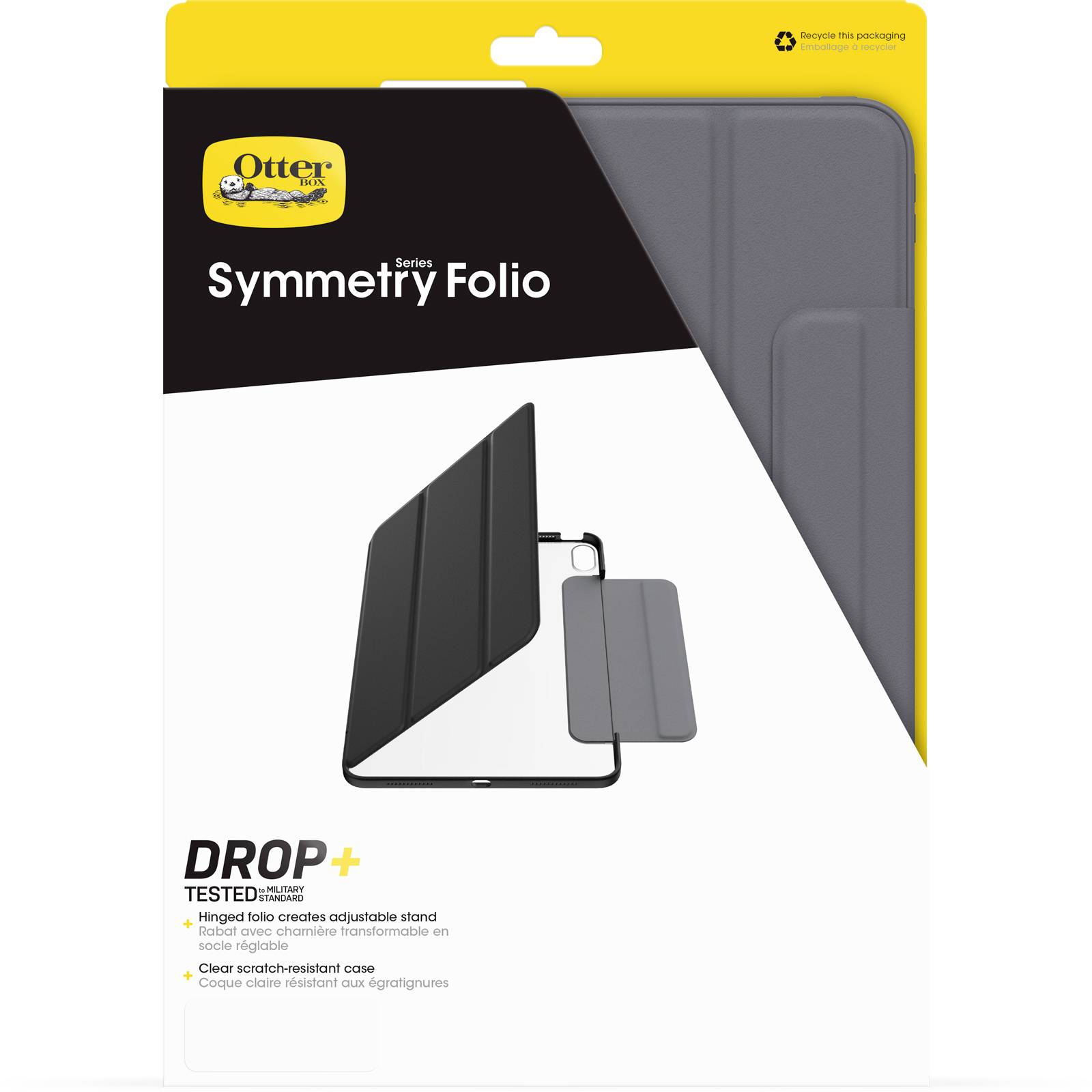 Otterbox Symmetry Folio iPad Cover / Tasche Apple iPad Pro 13" (M4, 2024) 33 cm (13") Book Cover Grau