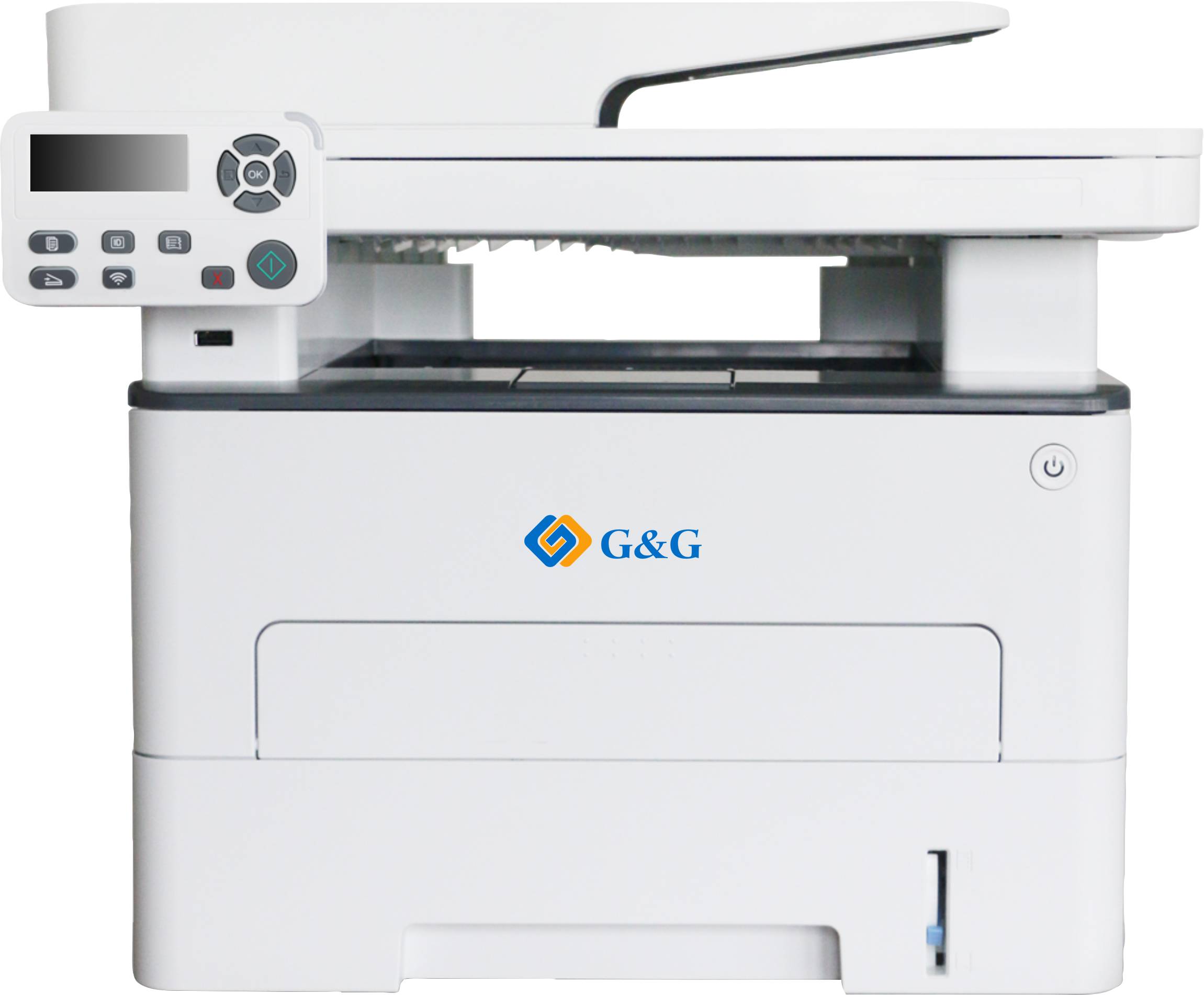 G&G G&G-M4100DW Multifunktionsdrucker Laser Schwarz-Weiß A4 Drucker, Scanner, Kopierer ADF, LAN, WL