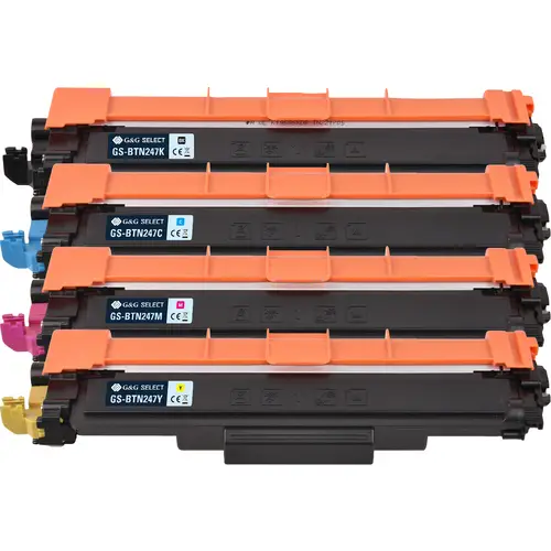 G&G Toner ersetzt Brother TN-247CMYK Kompatibel Kombi-Pack Schwarz, Cyan, Magenta, Gelb TN-247BK/TN G&G Toner ersetzt Brother TN-247CMYK Kompatibel Kombi-Pack Schwarz, Cyan, Magenta, Gelb TN-247BK/TN