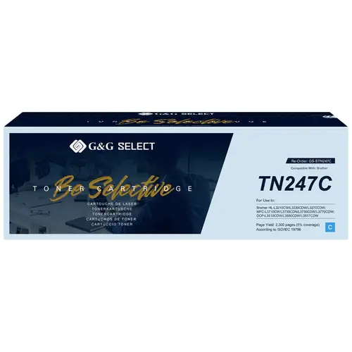 G&G Toner ersetzt Brother TN-247C Kompatibel Cyan TN-247C GS-BTN247C G&G Toner ersetzt Brother TN-247C Kompatibel Cyan TN-247C GS-BTN247C