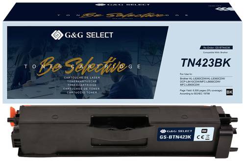 G&G Toner ersetzt Brother TN-423BK Kompatibel Schwarz TN-423BK GS-BTN423K