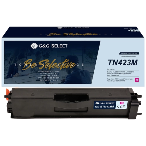 G&G Toner ersetzt Brother TN-423M Kompatibel Magenta TN-423M GS-BTN423M G&G Toner ersetzt Brother TN-423M Kompatibel Magenta TN-423M GS-BTN423M