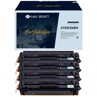 G&G Toner ersetzt HP, Canon 410X, 046H Kompatibel Kombi-Pack Schwarz, Cyan, Magenta, Gelb GS-H410X-4P G&G Toner ersetzt HP, Canon 410X, 046H Kompatibel Kombi-Pack Schwarz, Cyan, Magenta, Gelb GS-H410X-4P