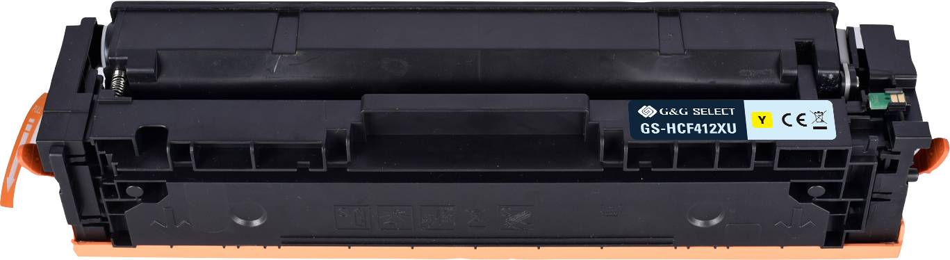 G&G Toner ersetzt HP, Canon 410X, 046H Kompatibel Gelb CF412X/Cartridge 046H Yellow GS-HCF412X(U)