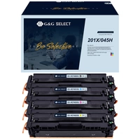 G&G Toner ersetzt HP, Canon 201X, 045H Kompatibel Schwarz, Cyan, Magenta, Gelb GS-H201X-4P G&G Toner ersetzt HP, Canon 201X, 045H Kompatibel Schwarz, Cyan, Magenta, Gelb GS-H201X-4P