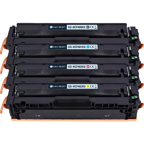 G&G Toner ersetzt HP, Canon 201X, 045H Kompatibel Schwarz, Cyan, Magenta, Gelb GS-H201X-4P G&G Toner ersetzt HP, Canon 201X, 045H Kompatibel Schwarz, Cyan, Magenta, Gelb GS-H201X-4P