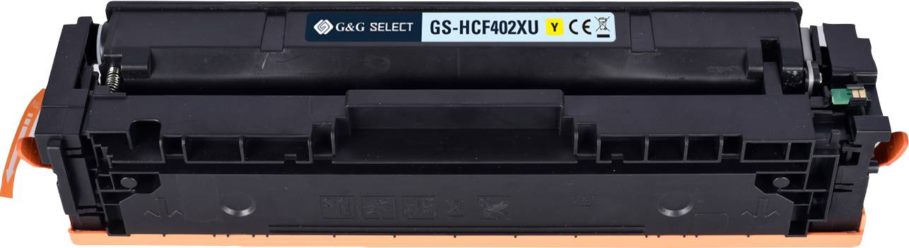 G&G Toner ersetzt HP, Canon 201X, 045H Kompatibel Gelb CF402X/Cartridge 045H Yellow GS-HCF402X(U)