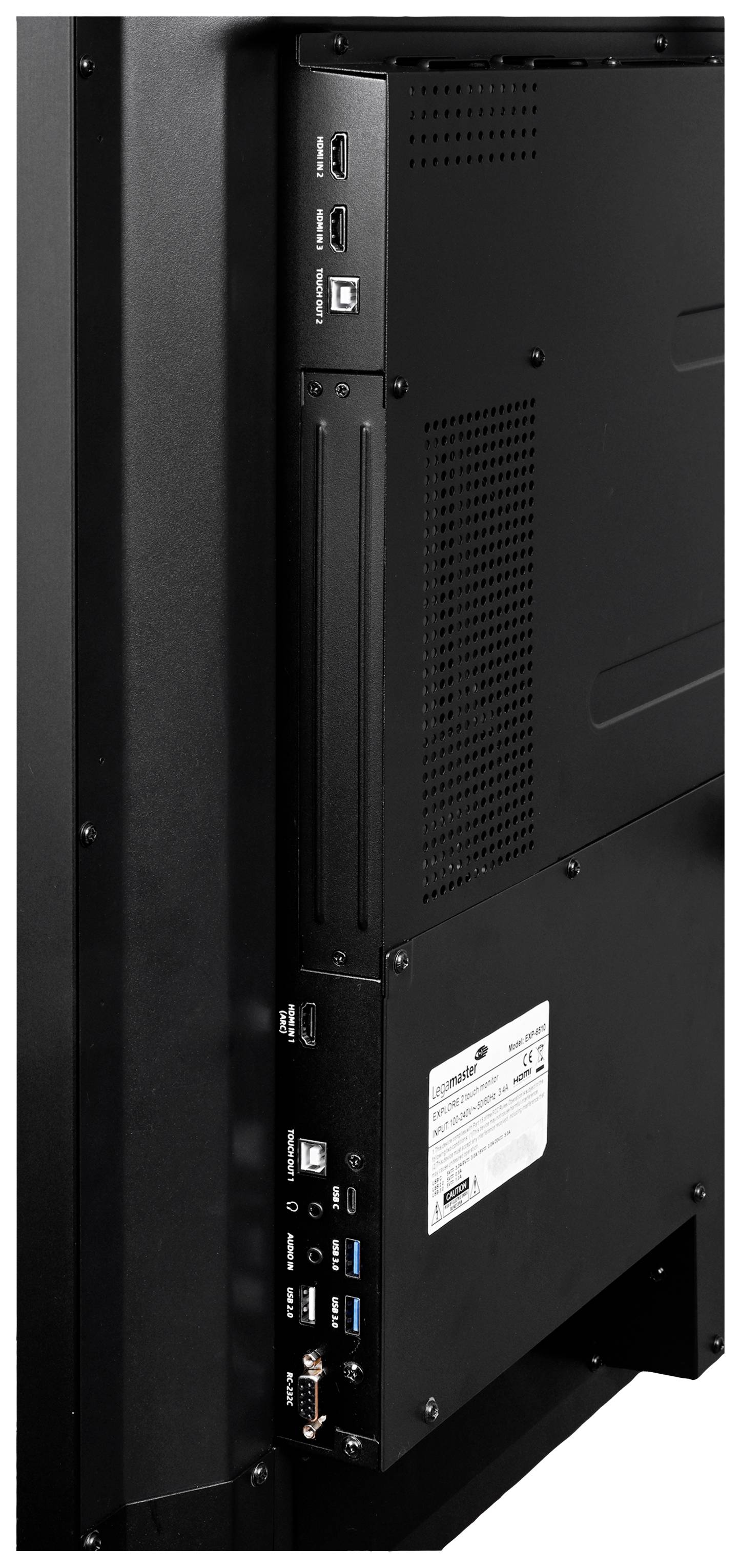 Legamaster Explore 2 EXP-8610 Digital Signage Display EEK: D (A - G) 218.4cm 86 Zoll 3840 x 2160 Pixel 18/7