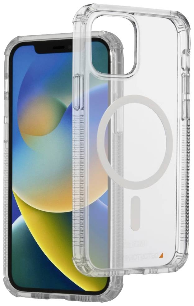 Hama Extreme Protect Backcover Apple iPhone 12, iPhone 12 Pro Transparent MagSafe kompatibel, Induk