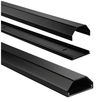 Hama Kabelkanal Aluminium Schwarz starr (L x B x H) 1100 x 50 x 26mm 1 St. 00220987 Hama Kabelkanal Aluminium Schwarz starr (L x B x H) 1100 x 50 x 26mm 1 St. 00220987