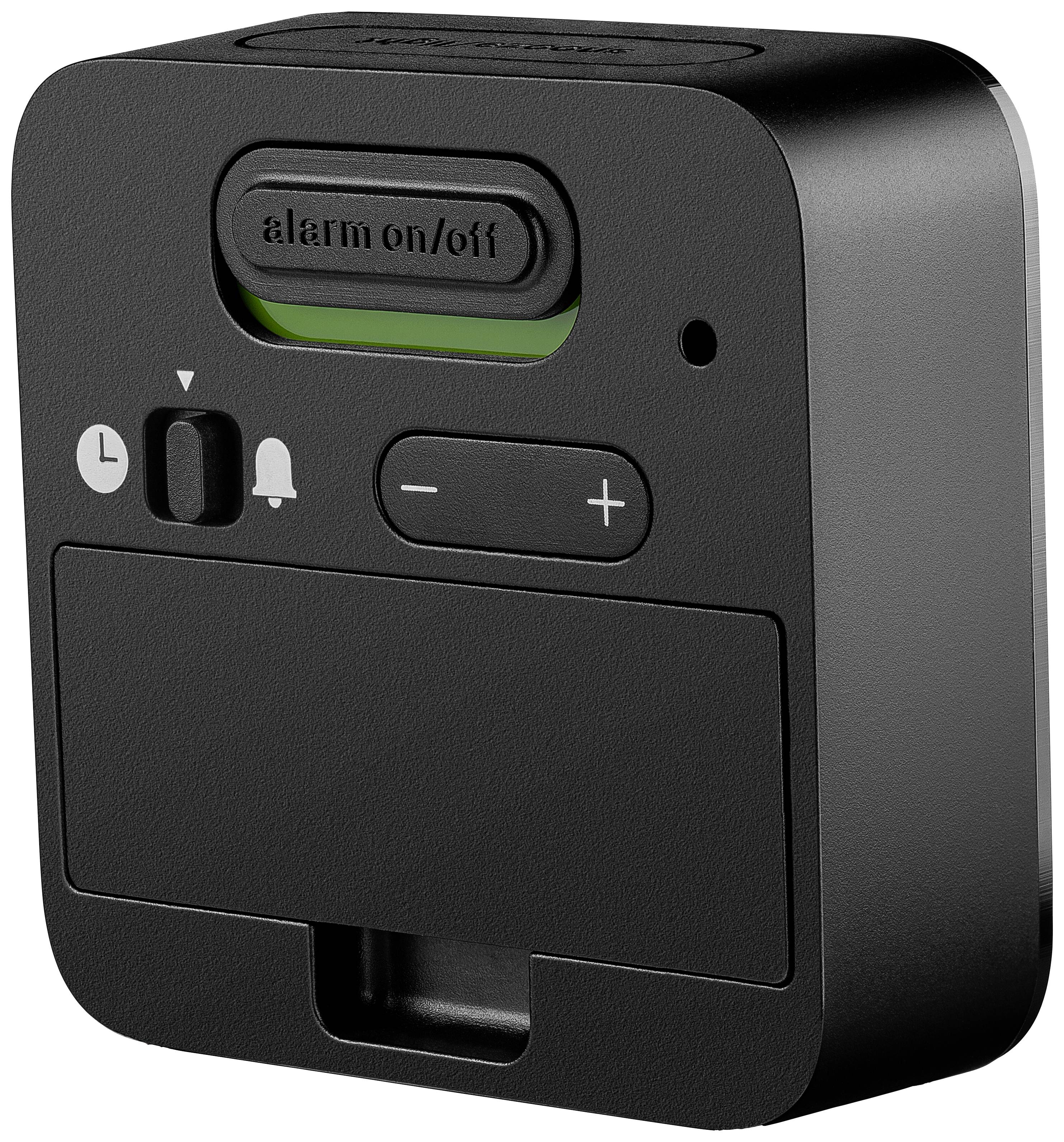 Braun BC08B-DCF Funk Wecker Schwarz negatives Display