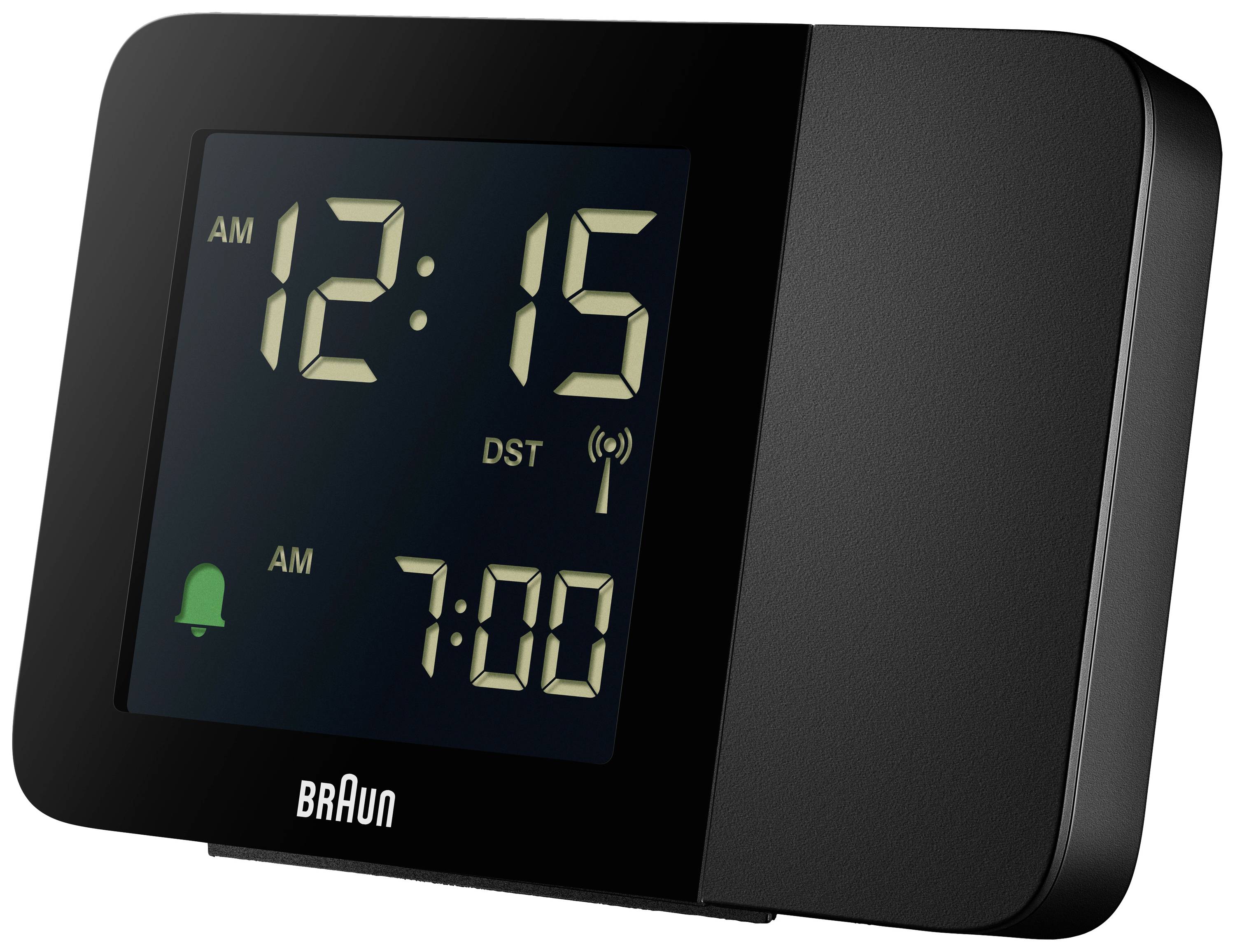 Braun BC15B-DCF Funk Wecker Schwarz