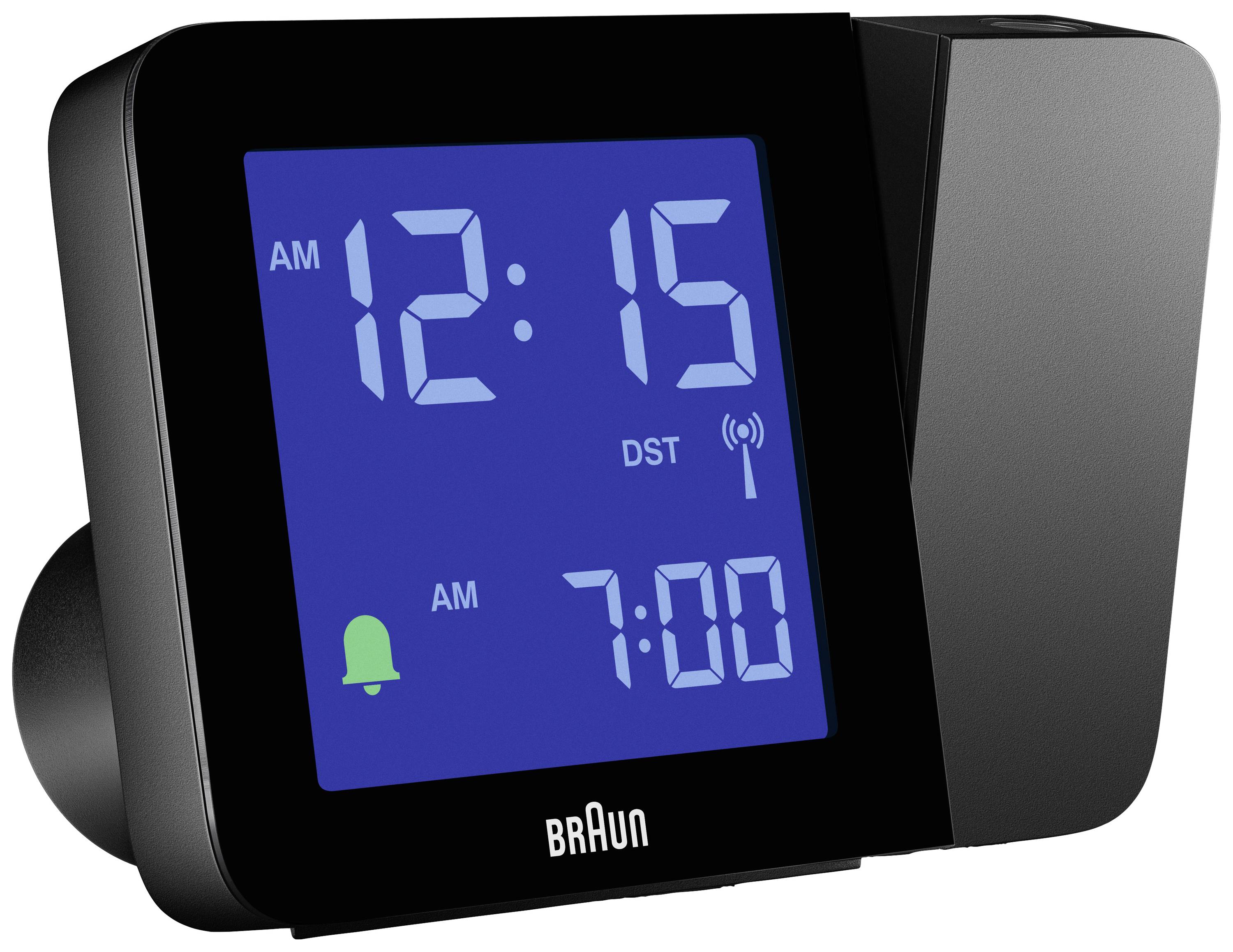 Braun BC15B-DCF Funk Wecker Schwarz