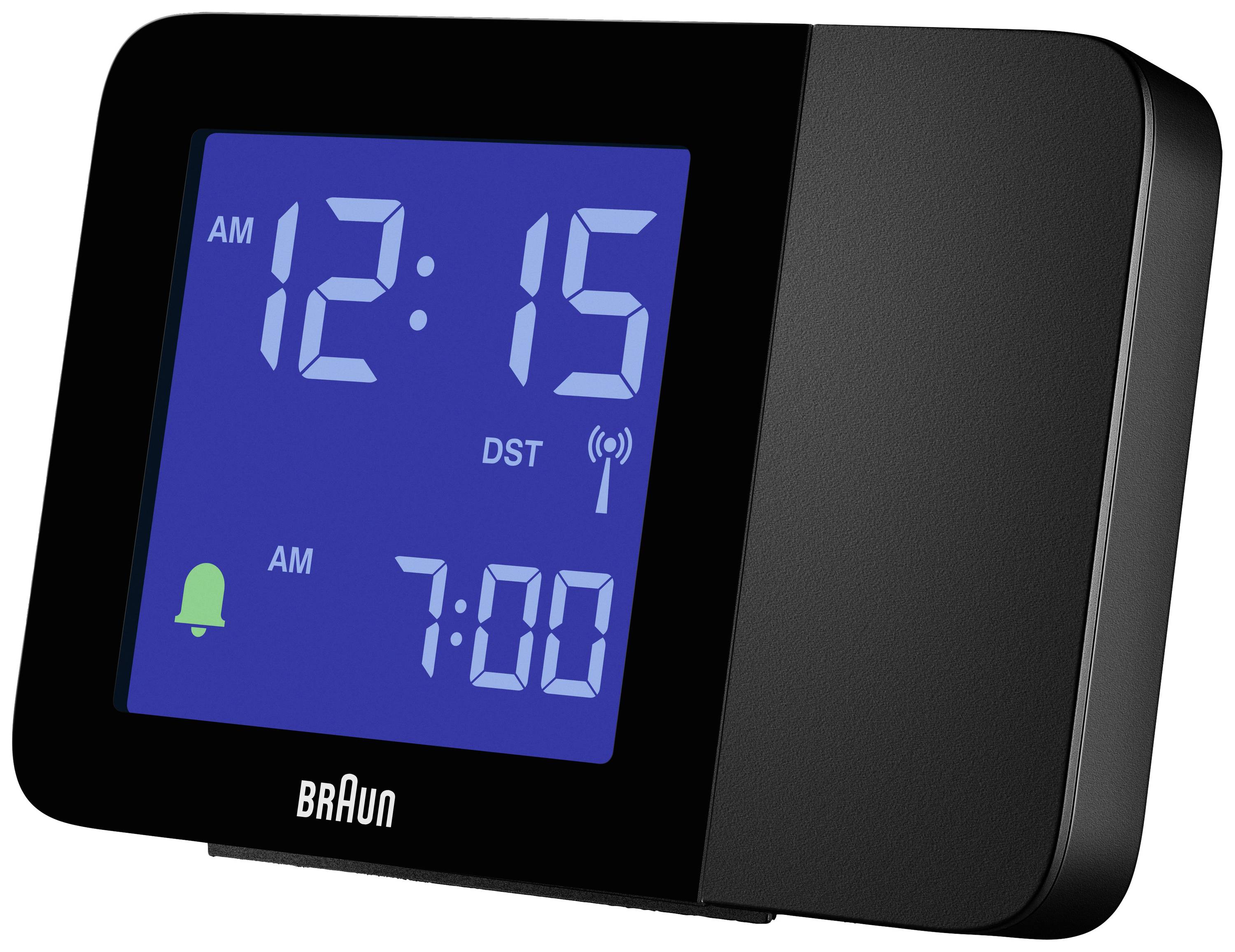 Braun BC15B-DCF Funk Wecker Schwarz