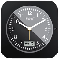 Mebus 25609 Funk Wecker Schwarz Mebus 25609 Funk Wecker Schwarz