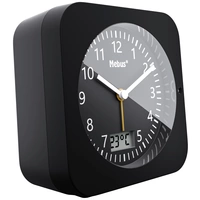 Mebus 25609 Funk Wecker Schwarz Mebus 25609 Funk Wecker Schwarz