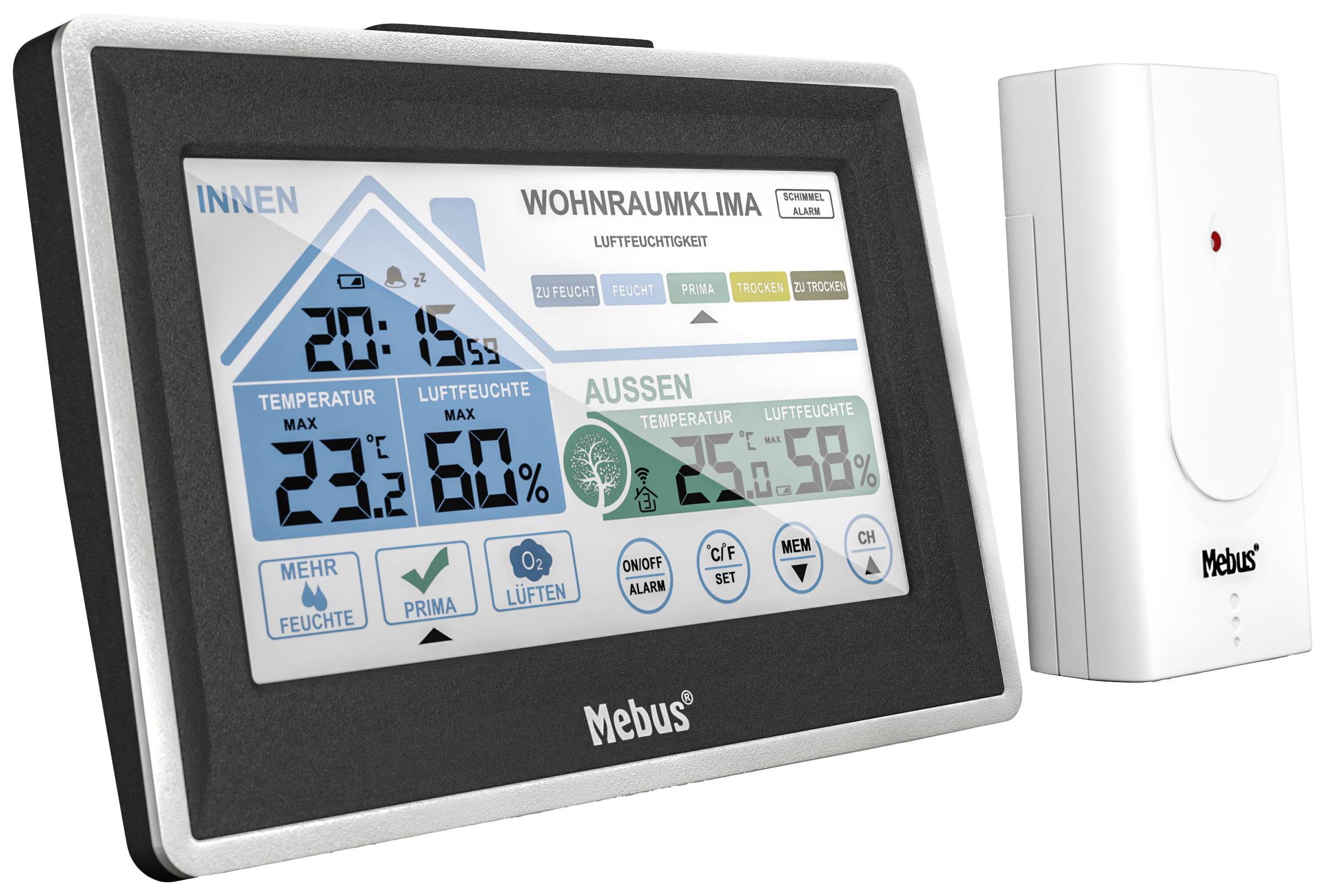 Mebus 01026 01026 Funk-Wetterstation