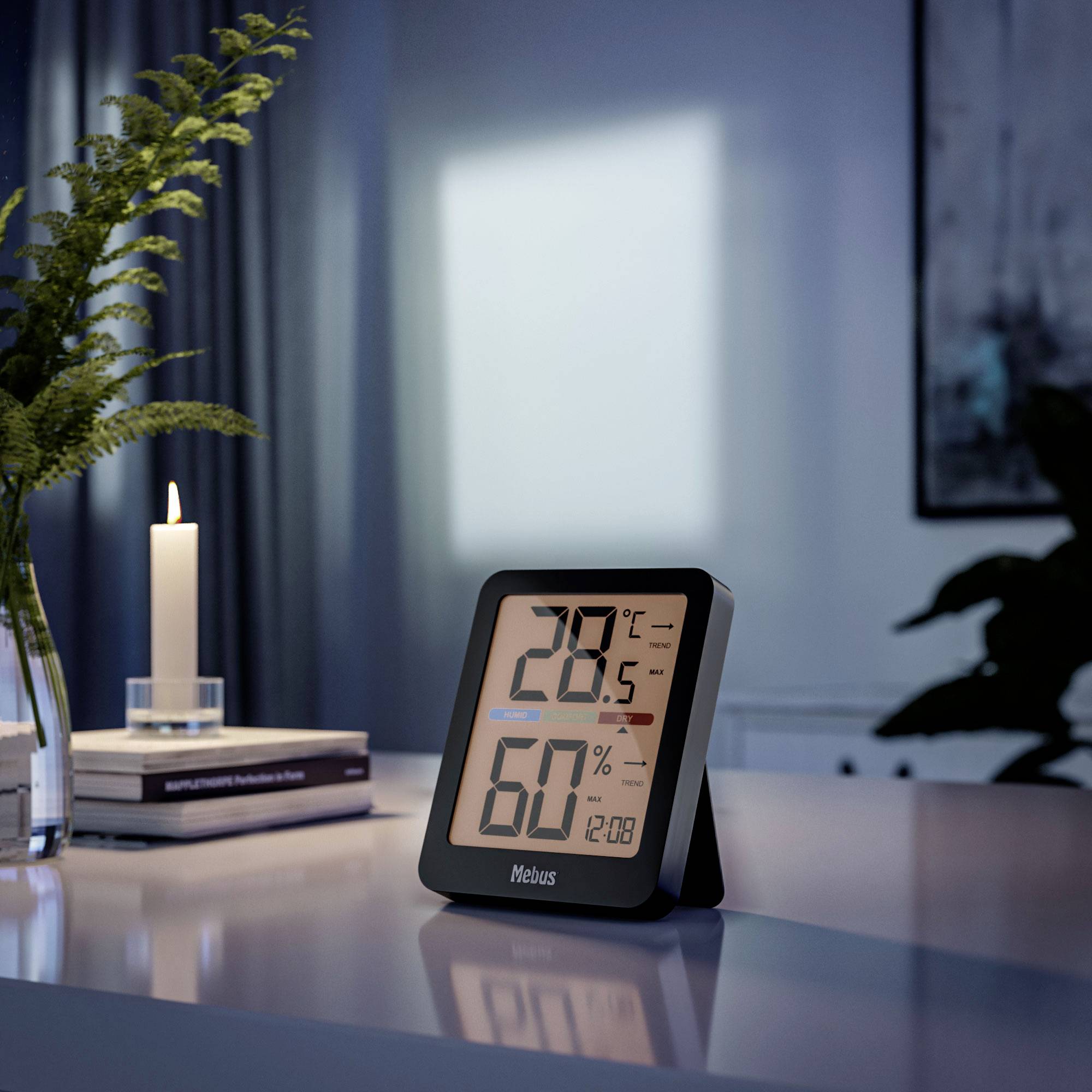 Mebus 11115 11115 Funk-Thermo-/Hygrometer