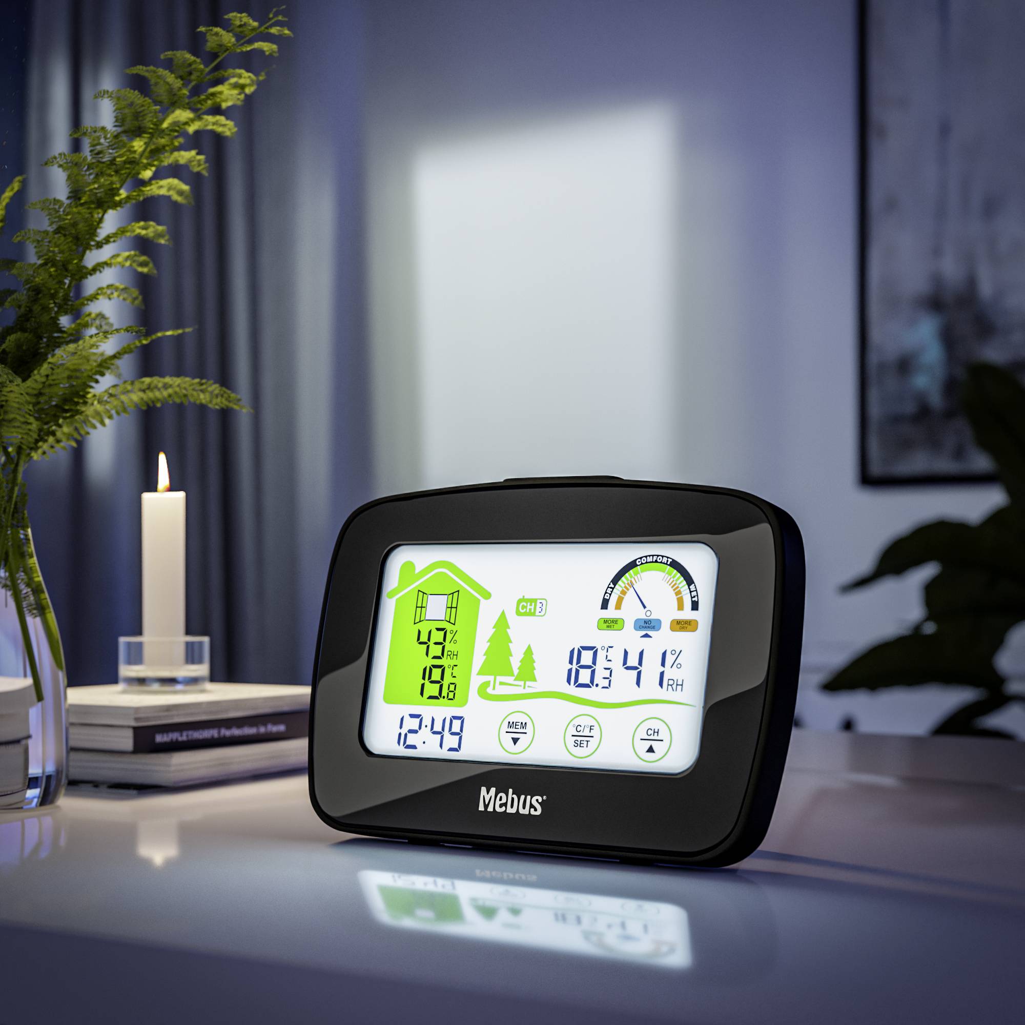 Mebus 11037 11037 Funk-Wetterstation