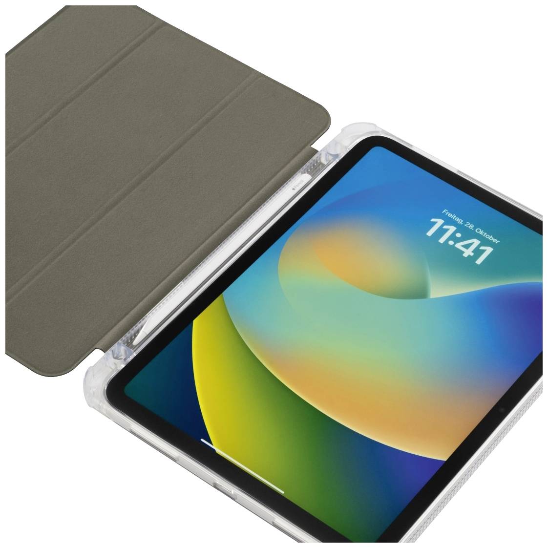 Hama Extreme Protect iPad Cover / Tasche Apple iPad Air 13" (M2, 2024) 33,0cm (13") Book Cover Schwarz, Transparent