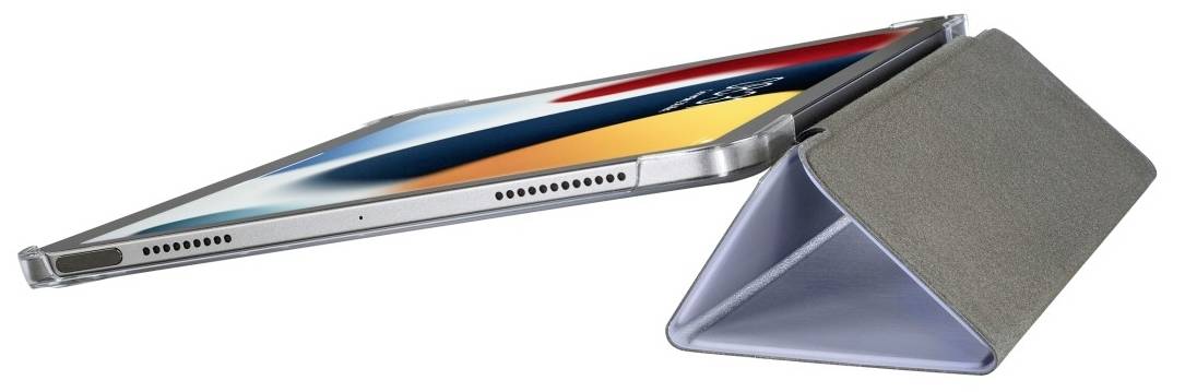 Hama Fold Clear iPad Cover / Tasche Apple iPad Air 13" (M2, 2024) Book Cover Flieder