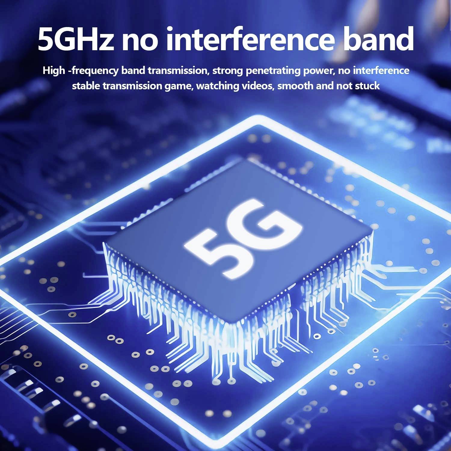 SpeaKa Professional SP-HDE-620 HDMI-Funkübertragung (Set) 100m 5GHz 3840 x 2160 Pixel KVM-Funktion (Tastatur, Bildschirm, Maus)