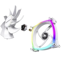 MONTECH RX140 PWM ARGB Reverse Lüfter- 140mm, weiß PC-Gehäuse-Lüfter (B x H x T) 140 x 140 x 25mm MONTECH RX140 PWM ARGB Reverse Lüfter- 140mm, weiß PC-Gehäuse-Lüfter (B x H x T) 140 x 140 x 25mm