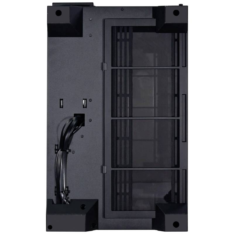 Lian Li O11 Vision Chrome Midi-Tower, verspiegeltes Tempered Glass - schwarz Midi-Tower Geh