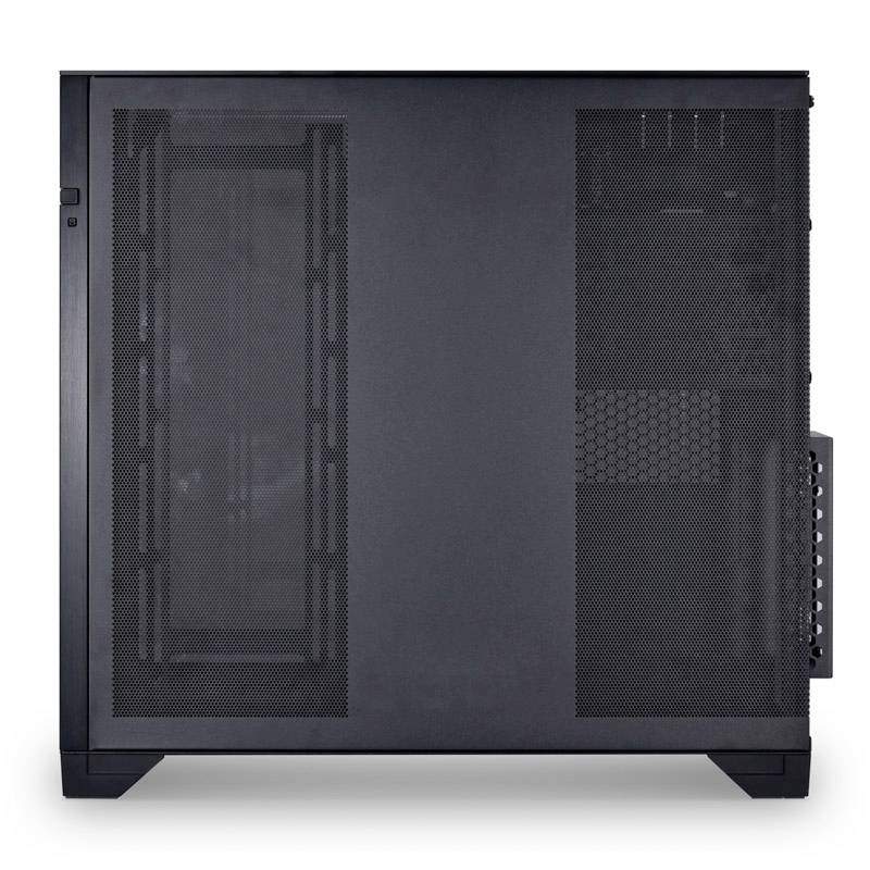 Lian Li O11 Vision Chrome Midi-Tower, verspiegeltes Tempered Glass - schwarz Midi-Tower Geh