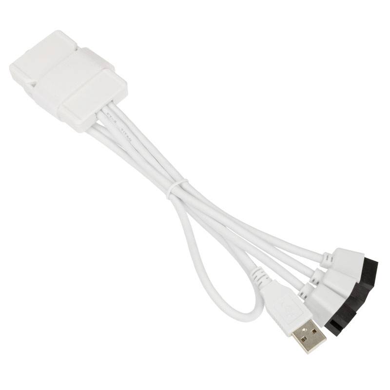 Lian Li PW-U2TPAW USB Hub - weiß USB-Adapter