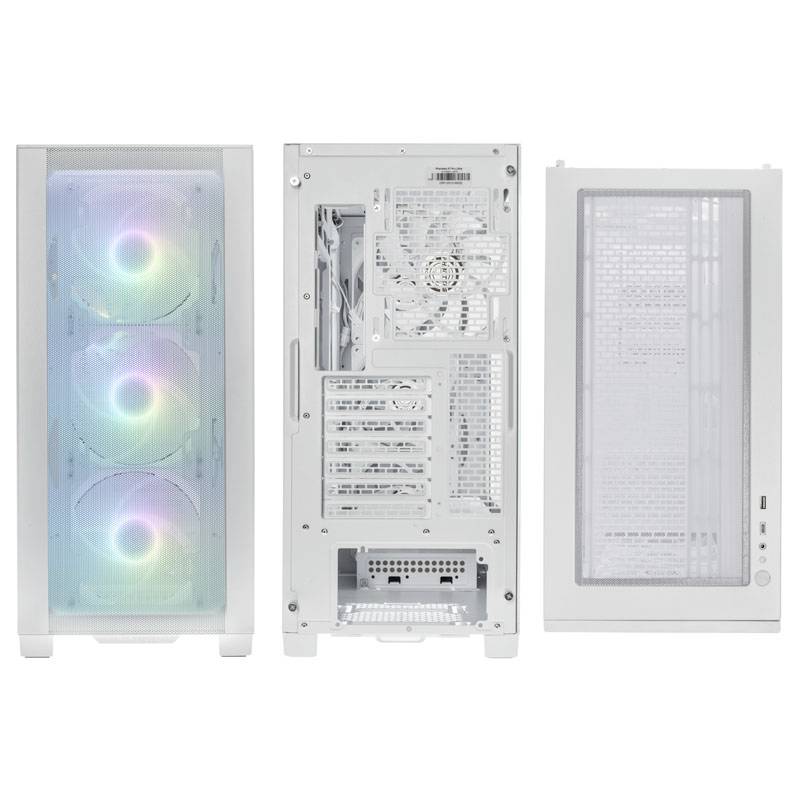 Phanteks XT Pro Ultra Tempered Glass Windows, D-RGB - weiß Midi-Tower Gehäuse, Gaming-Gehäuse, PC-Gehäuse Weiß