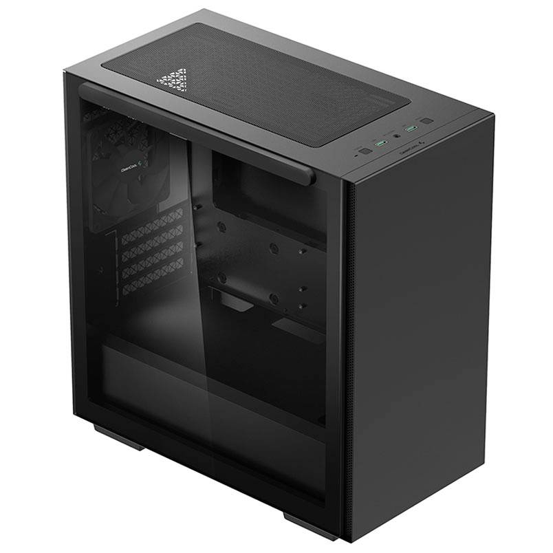 DeepCool Macube 110 Micro-ATX - schwarz Micro-Tower Gaming-Gehäuse, Gehäuse, PC-Gehäuse S