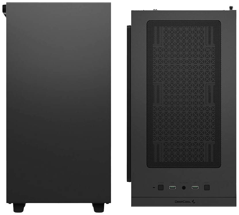 DeepCool Macube 110 Micro-ATX - schwarz Micro-Tower Gaming-Gehäuse, Gehäuse, PC-Gehäuse S