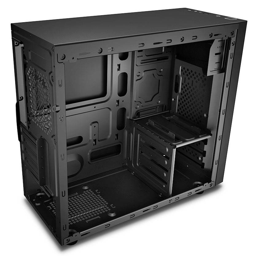 DeepCool Matrexx 30 SI Micro-ATX - schwarz Micro-Tower Gehäuse, PC-Gehäuse, Gaming-Gehäus