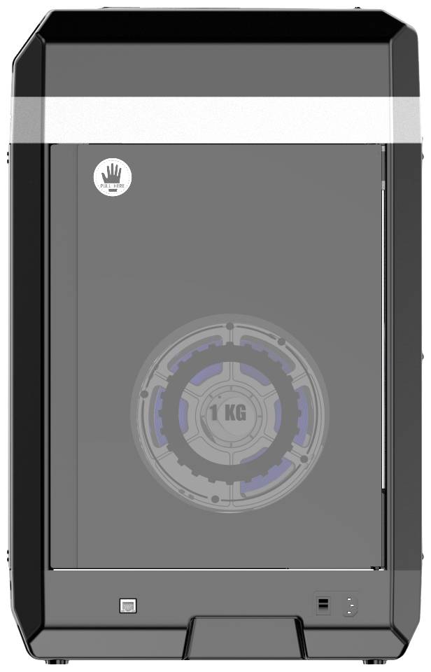 Flashforge Guider 3 3D Drucker beheizbares Druckbett, flexibles Metallbett, inkl. Gehäuse, integrierte Kamera, inkl. Software