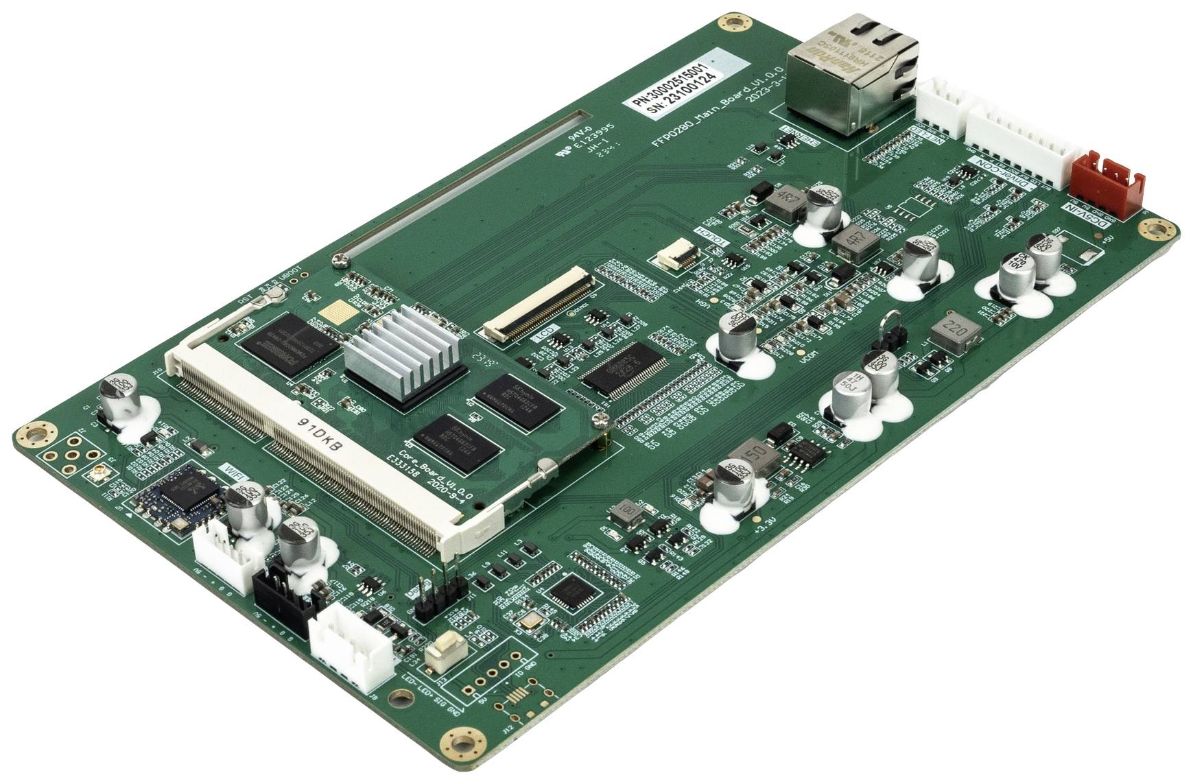 Flashforge PCBA - Main Control Board Passend für (3D Drucker): Guider 3 Plus, FlashForge Guider 3 Ultra 30002515001