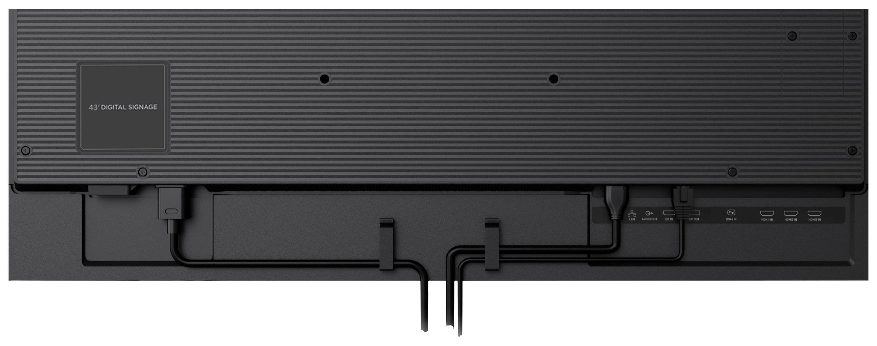 Iiyama ProLite LH6565UHSB-B1 Digital Signage Display EEK: E (A - G) 163.8 cm (64.5 Zoll) 3840 x 2160 Pixel 24/7 Anti-Einbrenn-Funktion, Media