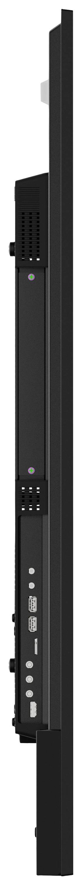 Iiyama ProLite LH6565UHSB-B1 Digital Signage Display EEK: E (A - G) 163.8 cm (64.5 Zoll) 3840 x 2160 Pixel 24/7 Anti-Einbrenn-Funktion, Media