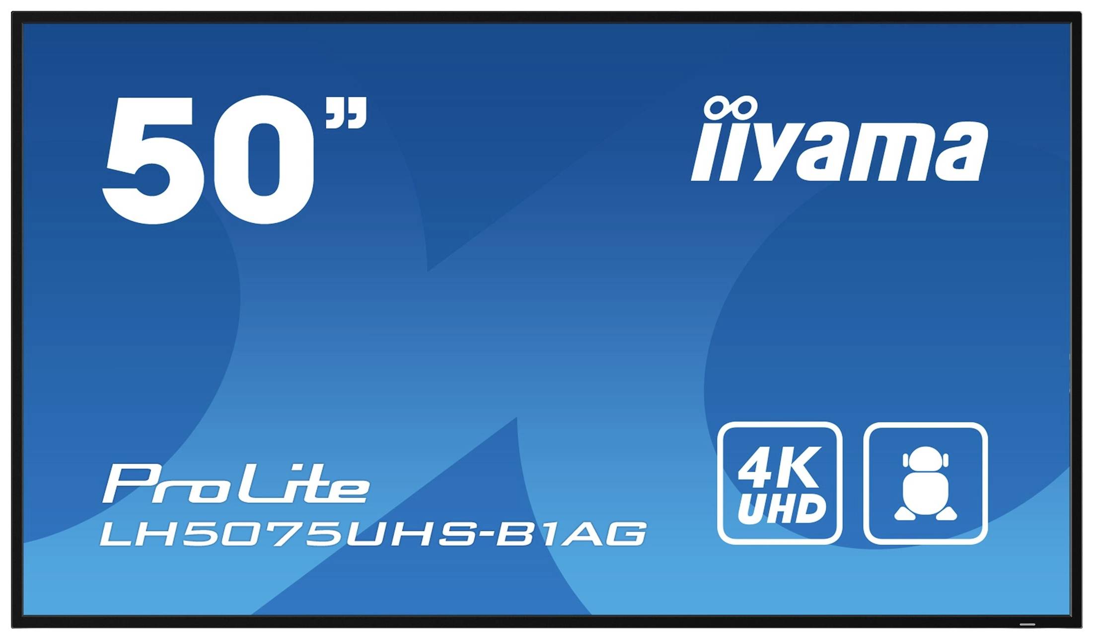 Iiyama ProLite LH5075UHS-B1AG Digital Signage Display EEK: G (A - G) 126cm 49.5 Zoll 3840 x 2160 Pixel 24/7