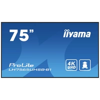 Iiyama ProLite LH7565UHSB-B1 Digital Signage Display EEK: E (A - G) 190.5cm (75 Zoll) 3840 x 2160 Pixel 24/7 Iiyama ProLite LH7565UHSB-B1 Digital Signage Display EEK: E (A - G) 190.5cm (75 Zoll) 3840 x 2160 Pixel 24/7