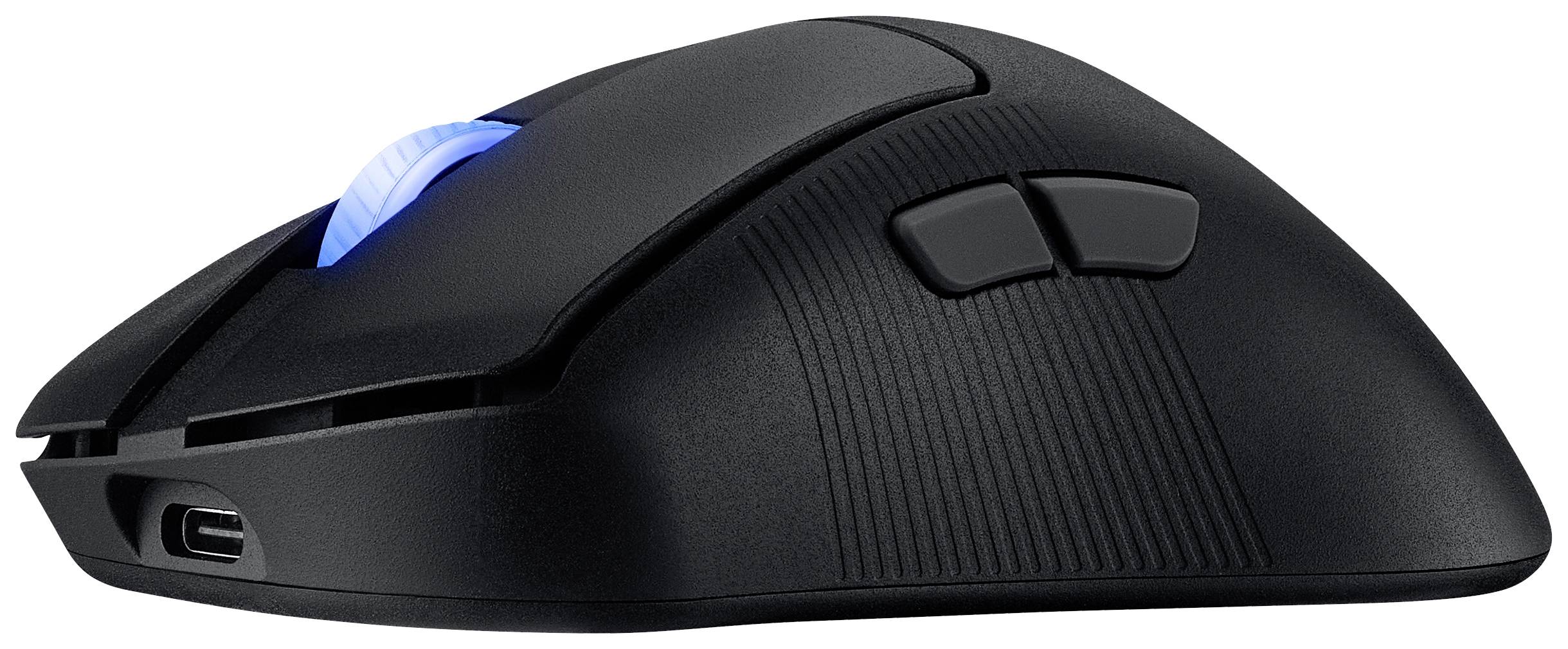 Asus ROG Keris II WL Ace Gaming-Maus Bluetooth® Optisch Schwarz 7 Tasten 42000 dpi Ergonomisch, Beleuchtet