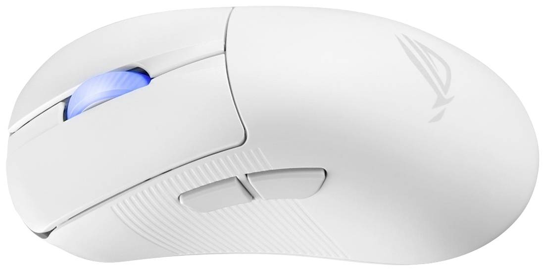 Asus ROG Keris II WL Ace Gaming-Maus Bluetooth® Optisch Weiß 7 Tasten 42000 dpi Ergonomisch, Beleuchtet