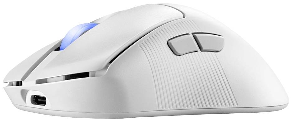 Asus ROG Keris II WL Ace Gaming-Maus Bluetooth® Optisch Weiß 7 Tasten 42000 dpi Ergonomisch, Beleuchtet
